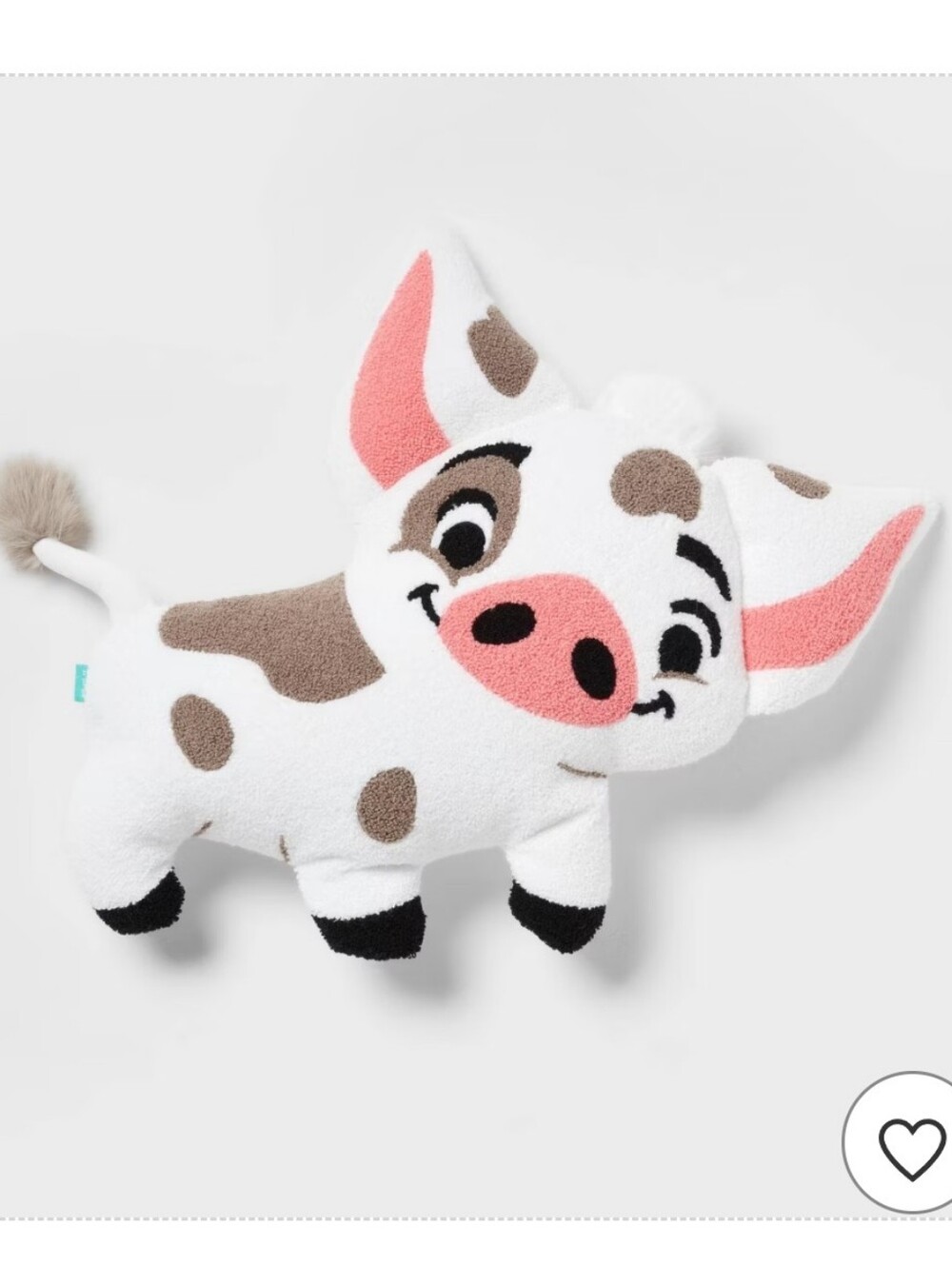 NWT Disney Pillowfort Princess Moana Sidekick Pua Kids' Pillow Buddy